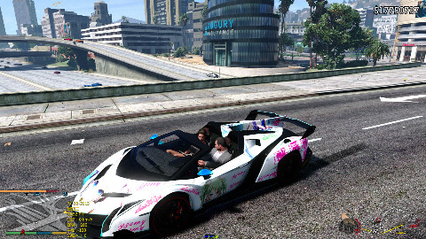 GTA5 超级跑车兰博基尼MOD,买兰博基尼送新娘